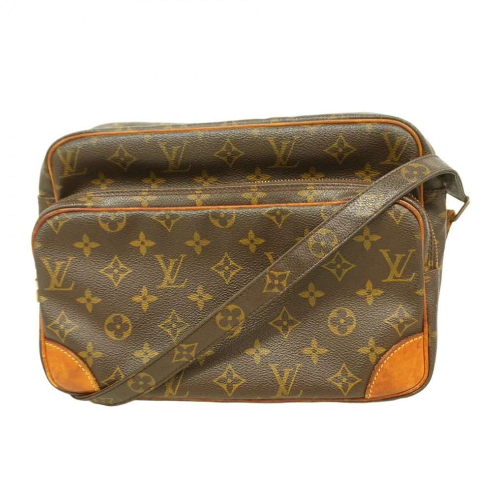 LOUIS VUITTON Authentic Brown Monogram Shoulder Bag
